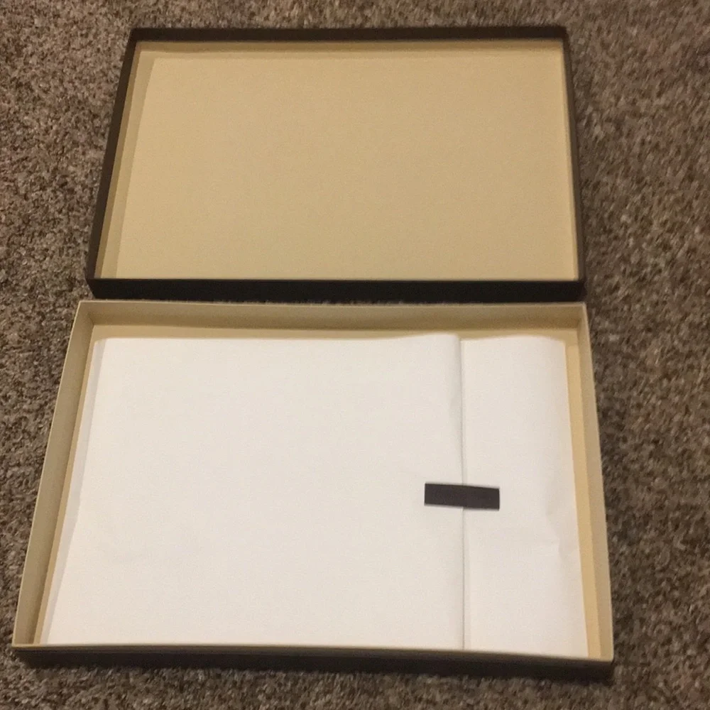Authentic Louis Vuitton Brown Medium Box 15”x10”x2” Gift Box